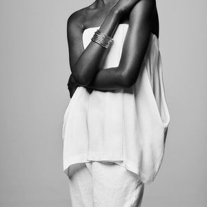Zara Strapless Volume Top Limited Edition